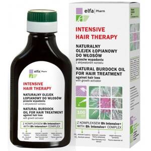 Intensive Hair Therapy Natural Burdock Oil Against Hair Loss with Growth Activator 100ml