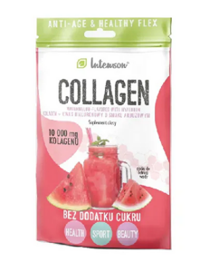 Intenson Collagen Watermelon Flavor with Hyaluronic Acid and Vitamin C in Powder 10.8g