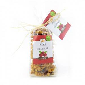 Irenki Gluten Free Millet Cookies with Cereal Flakes and Cranberry without Flour and Preservatives 175g