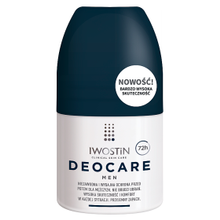 Iwostin Deocare Men Antyperspirant Nourishes Moisturizes Without Traces 50ml - BEST BEFORE 30.11.2021