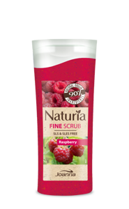 Joanna Naturia Moisturizing and Smoothing Fine Grain Peeling Balm with Raspberry 100g