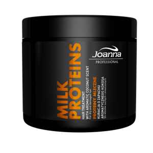 Joanna Professional Milk Proteins Coconut Scented Treatment for Dry and Damaged Hair 500g