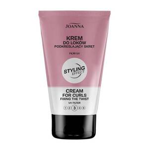 Joanna Styling Effect Cream for Curls Providing Elasticity with Filtr UV 150g