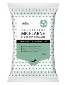 L'biotica Biodegradable Micellar Wipes Ecological Makeup Remover 30pcs