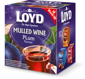 Loyd The Magic Experience Mulled Wine Tea with Plum Flavour 10x3g