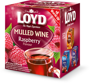 Loyd The Magic Experience Mulled Wine with Raspberry Flavor 10x3g