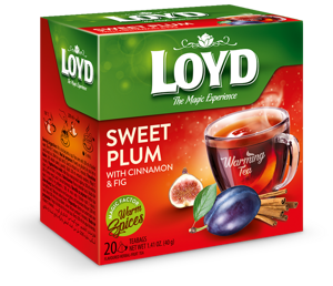 Loyd The Magic Experience Warming Tea with Plum Fig Ginger and Cinnamon 20x2g