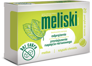 Meliski for Relaxing and Relieving Nervous Tension 20 Lozenges