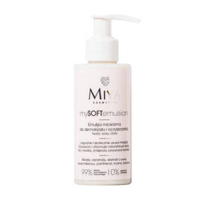 Miya mySOFTemulsion Micellar Emulsion for Make-up Removal and Cleansing 140ml