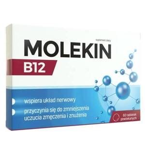 Molekin B12 for Nervous System Support 60 Tablets