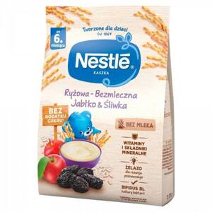 Nestle Rice Porridge Apple and Plum Dairy Free for Babies after 6 Months 170g