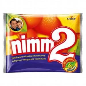 Nimm2 Stuffed Fruit Candies Enriched with Vitamins 90g