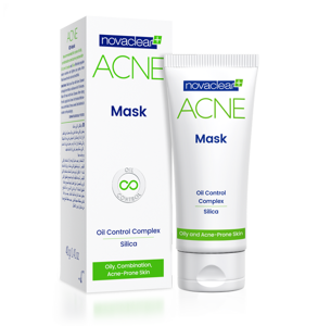 NovaClear Acne Mattifying Face Mask for Oily and Combination Skin 40g Best Before 30.09.24