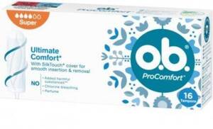 O.B. ProComfort Normal Tampons 16 Pieces