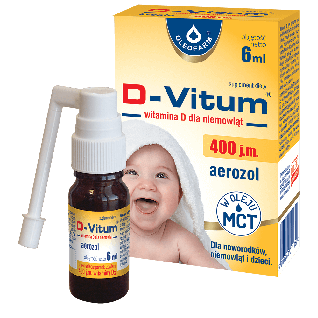 Oleofarm D-Vitum 400 IU Vitamin for Babies Aerosol 6ml