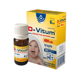 Oleofarm D-Vitum Vitamin D for Infants Drops 6ml