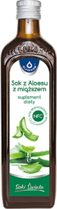 Oleofarm World's Juices Aloe Juice with Pulp 500ml