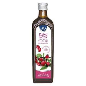 Oleofarm World's Juices Wild Rose Flavour Juice 490ml Best Before 30.09.24