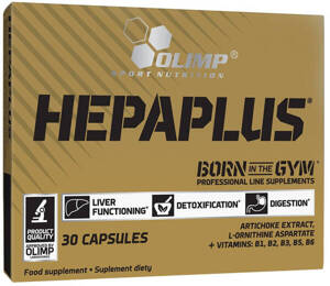 Olimp Sport Nutrition Hepaplus for Liver Detoxification Processes and Digestive System 30 Capsules