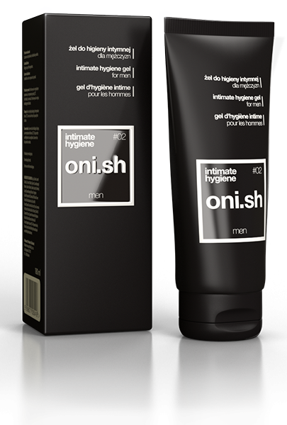 Oni.sh Intimate Hygiene Gel For Men 180 ml BEST BEFORE 31.03.2022