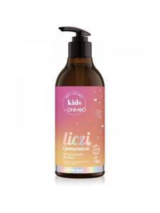 OnlyBio Kids Vegan Body Wash Gel for Children with Sweet Lychee and Orange Scent 400ml