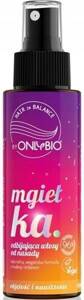 OnlyBio Natural Vegan Hair Reflecting Mist from Base with Raspberry and Ginger 100ml