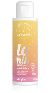 Onlybio Adaptogenic Brightening Tonic with AHA Acids and Orange Water 100ml