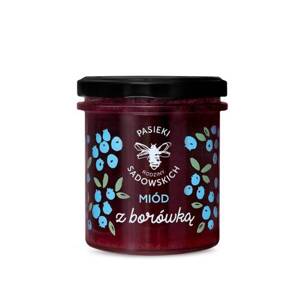 Pasieki Sadowskich Honey with blueberries 430g