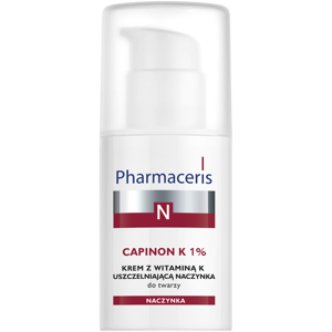 Pharmaceris N Capinion Cream with Vitamin K Sealing Capillaries 1% 30ml 