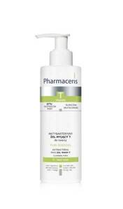 Pharmaceris T Puri Sebogel Antibacterial Face Gel Wash for Acne and Combination Skin 190ml