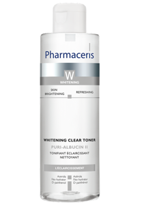 Pharmaceris W Puri-Albucin II Whitening Cleansing Toner for Skin with Discoloration 200ml