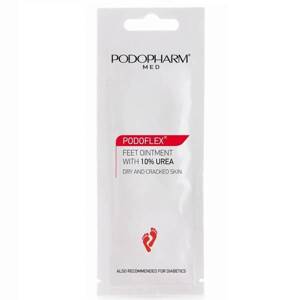 Podopharm Med Podoflex Ointment for Feet with 10% Urea Dry and Cracked Skin 10ml