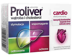 Proliver Cardio Supports Liver Functions Digestion Choline 30 Tablets