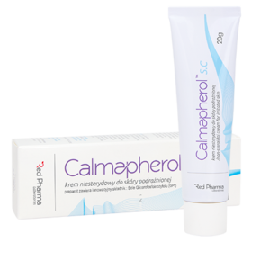 Red Pharma Calmapherol S.C 20g non-steroidal cream for irritated skin