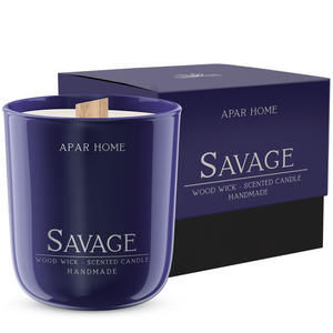 Sauvage Soy Scented Candle in Glass 1 Piece