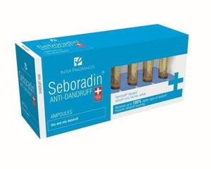 Seboradin Antidandruff Ampoules for Hair and Scalp with Dry or Oily Dandruff 14x5,5ml