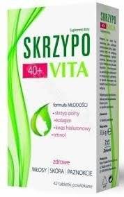 Skrzypovita 40+ Hair Strengthening Tablets Nails Horsetail Collagen 42 tablets