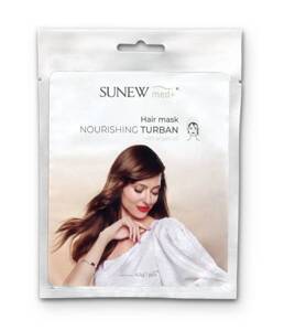 SunewMed+ Nourishing Hair Mask Turban with Argan Oil for All Hair Types 1 Piece
