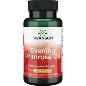 Swanson Evening Primrose Oil for Menopause Support 100 Softgels