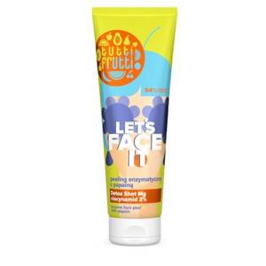 Tutti Frutti Let's Face It Enzymatic Facial Peeling with Papain and Niacinamide 3% + Detox Shot Mg 100ml