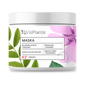 Vis Plantis Mask for Dry And Matte Hair Licorice, Linden And Marshmallow 400ml