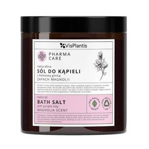 Vis Plantis Pharma Care Natural Bath Salt with Purple Clay with Magnolia Scent 800g