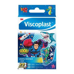 Viscoplast Cool Decorated Plasters in Two Sizes 20 Pieces