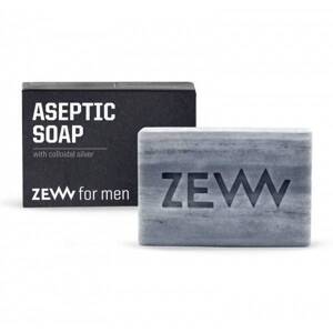 Zew for Men Aseptic Soap with Colloidal Silver and Charcoal for All Skin Types 85ml