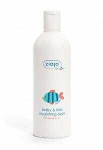 Ziaja Baby Nourishing Bath Foam for Babies from 1 Day of Life Vegan 370ml