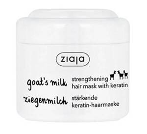 Ziaja Goat Milk Intensively Conditioning Satin Mask with Keratin for Dry Dull Hair 200ml