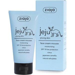 Ziaja Jeju Young Skin White Face Mousse SPF10 for Oily and Problematic Skin for Day 50ml