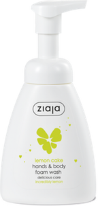 Ziaja Lemon Cake Bubble Body and Hand Washing Foam 250ml