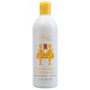 Ziaja Maziajki Shampoo Liquid for Children over 3+ Cookie-Vanilla Ice Cream 400ml