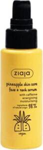 Ziaja Pineapple Energizing - Moisturizing Shot Serum for Face Neck and Décolleté 50ml